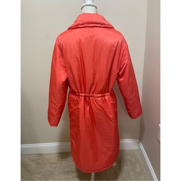 New Anthropologie x Maeve Cinched Puffer Coat Size M - Picture 8 of 12